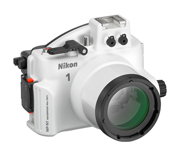 La caja estánca WP-N1de Nikon para la N1 J1 y J2.