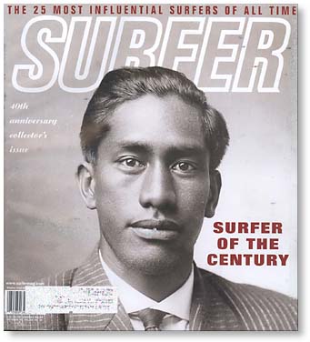 Fue nombrado por Surfer Magazine como el surfista mas influyente del siglo, y le dedicaron la portada de un número especial para coleccionistas.