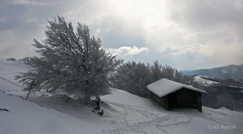 Paisaje nevado. Foto Gabi Aymat.